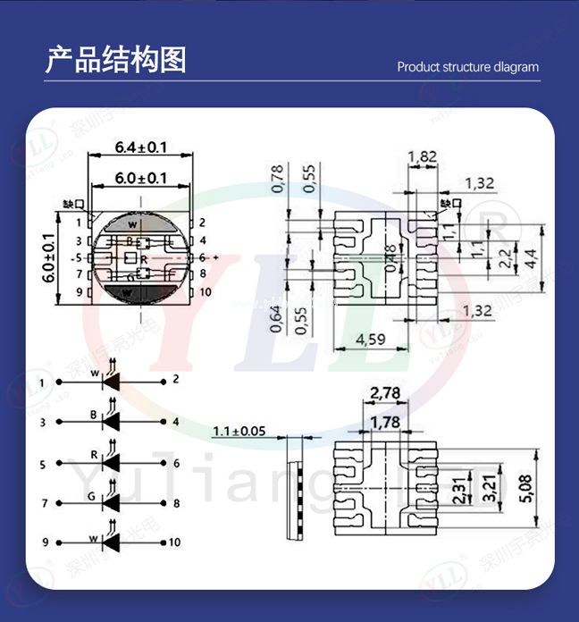 LED貼片燈珠結(jié)構(gòu)